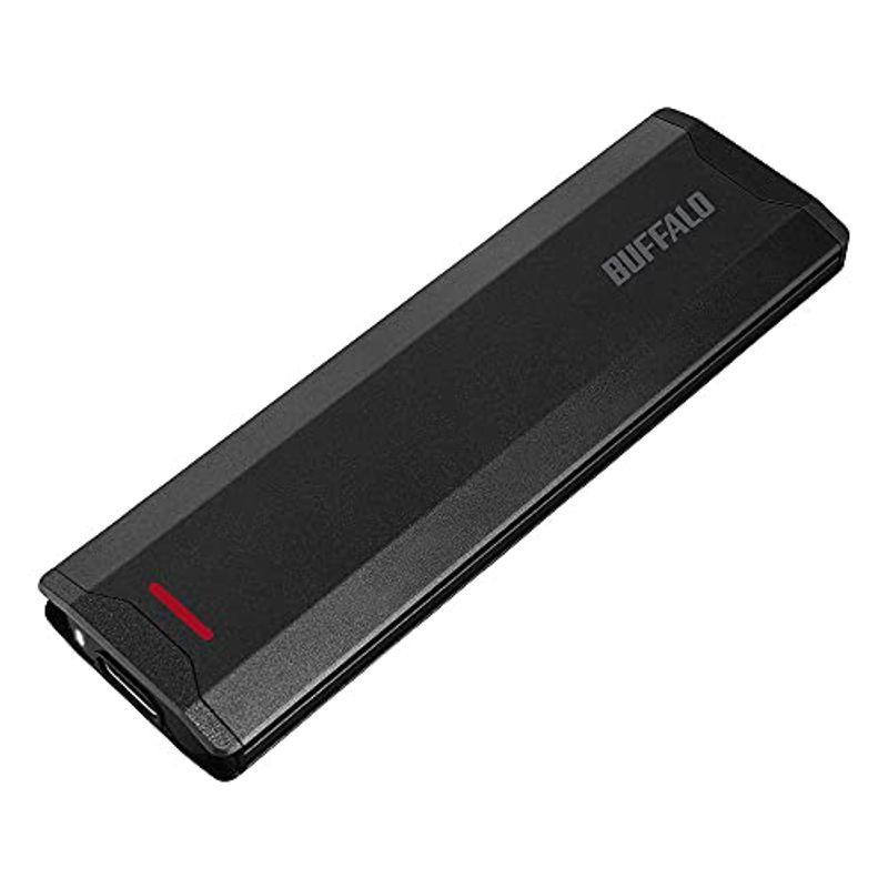 新しいブランド バッファロー SSD 外付け 500GB USB3.2Gen2 1000MB/S ポータブル コンパクト PS5/PS4対応(メーカー動作確