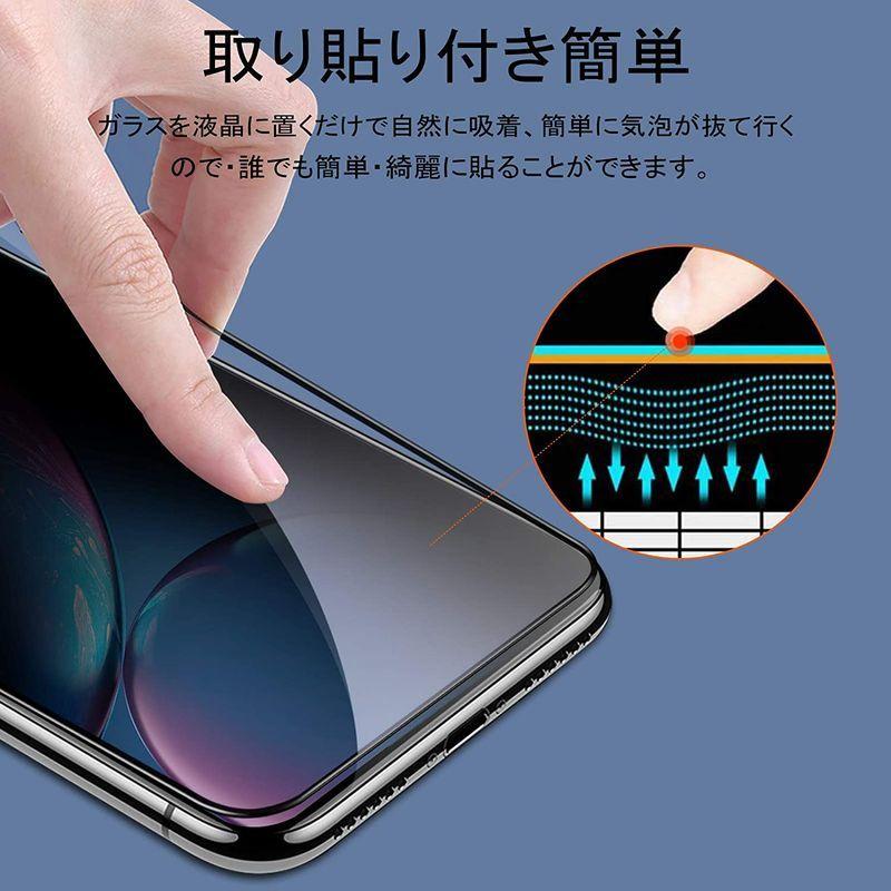 360°覗き見防止 iphone 11Pro ガラスフィルム iPhone 11Pro/XS/X 強化ガラス 液晶保護フィルム アイフォンX 古典
