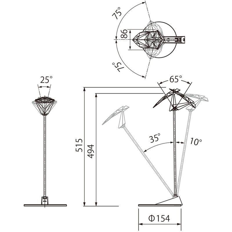 Z-LIGHT 卓上型 LEDデスクライトZ-REF 高演色Ra97 アッパーライト付モデル Z-G7000 LIGHT 卓上型 LEDデスクライトZ REF 高演色Ra97 アッパーライト付モデル G7000