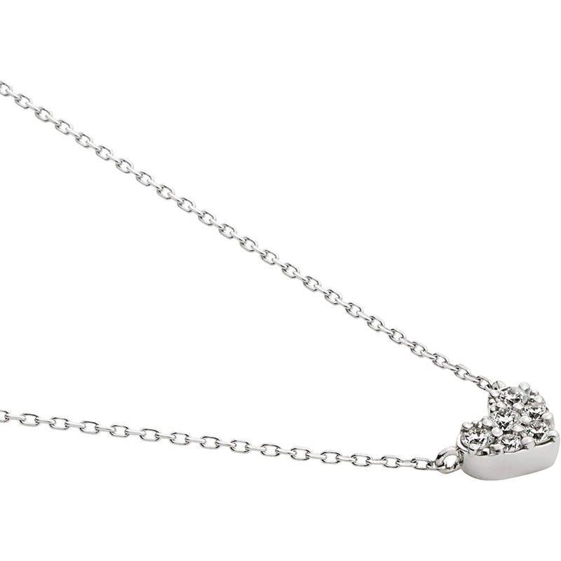 【クーポン】 ヴァンドーム青山 VENDOME AOYAMA プラチナ ダイヤモンド ハート ネックレス APVN199240DI 【RIZ1087154620】(39013円)