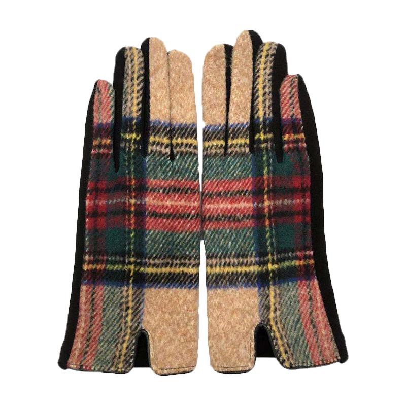 手袋 レディース 暖かい 冬 冬対応 スマホ対応 チェック チェック柄 ツイード ツイード手袋 グローブ 秋冬 防寒 裏ボア 裏起毛 プレゼント ギフト |  | 10
