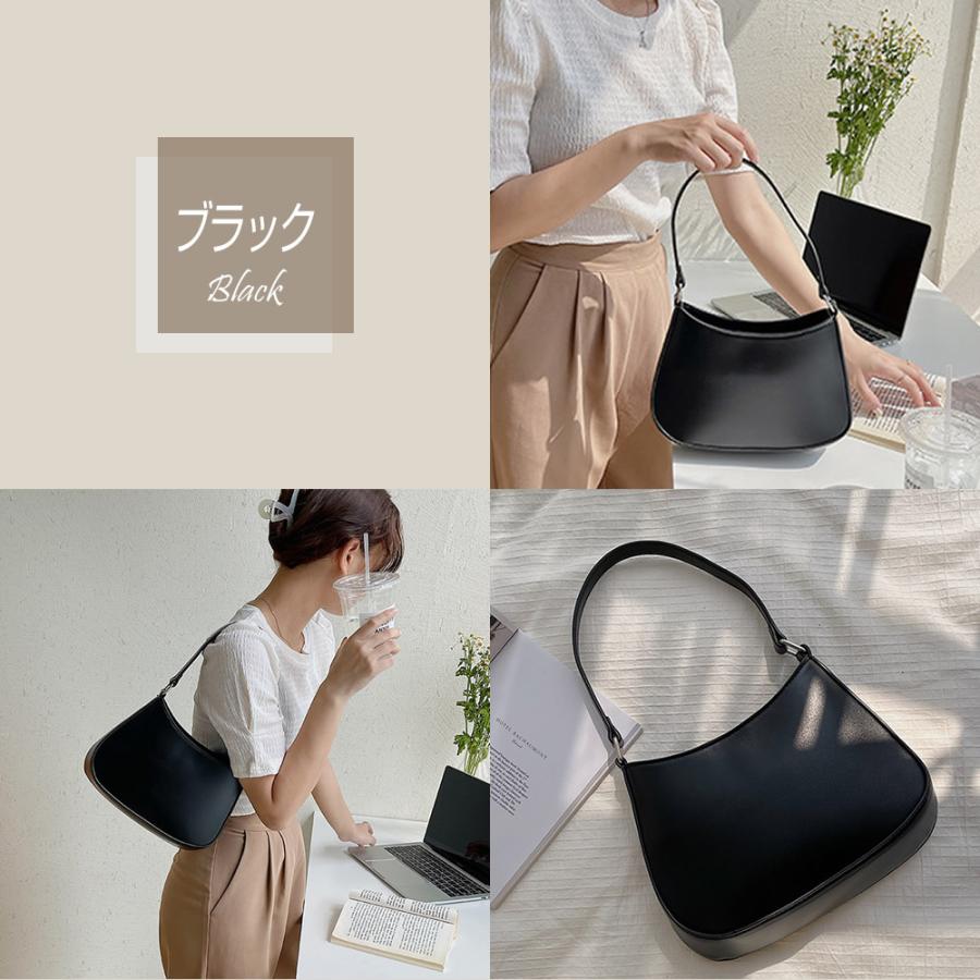 イルビゾンテ 半月 ハーフムーン ショルダーバッグ 黒 レザー 男女兼用 レア ショルダーバッグ レディース 合皮 ハーフムーン 半月型ショルダー