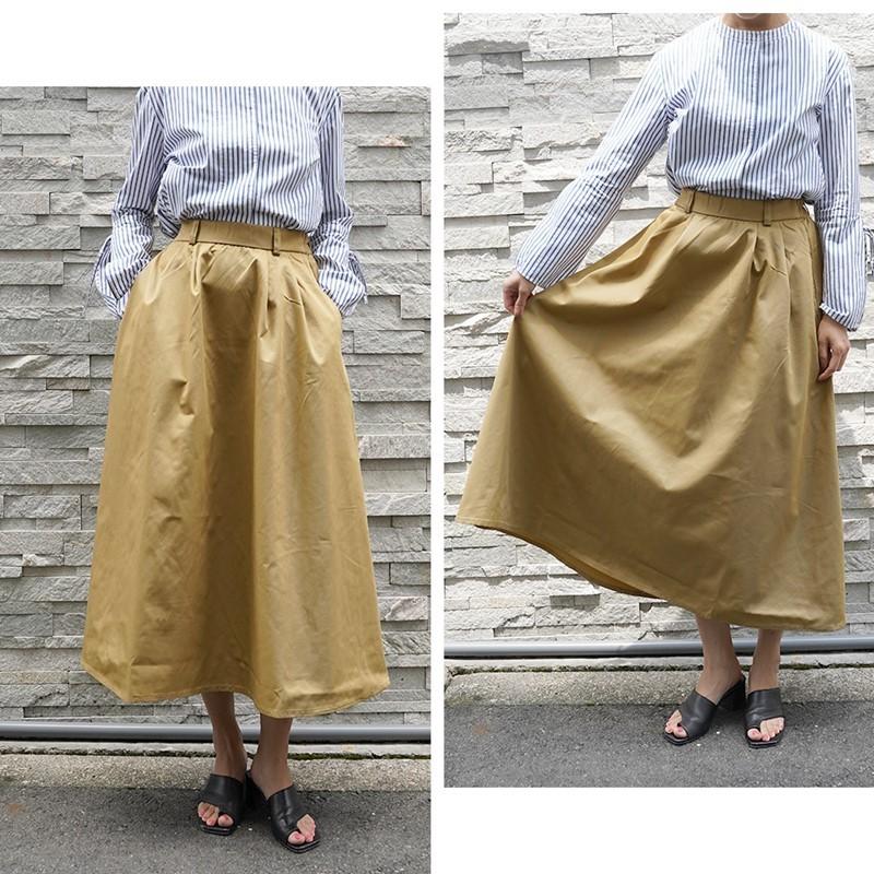 ロング スカート 春 チノスカート フレアスカート ボトムス レディース ロング丈 ツイルフレア  カラーチノ デニムマキシスカート マキシ丈 |  | 08