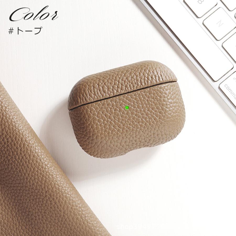 airpods pro ケース 本革 airpodspro2 3 対応 エアーポッズ 保護