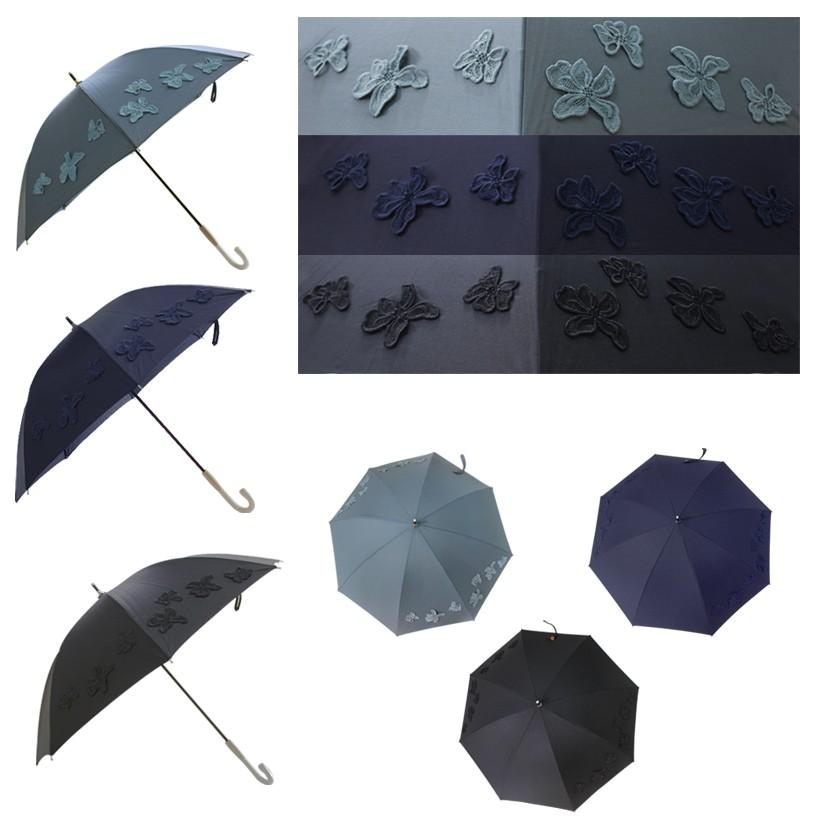 【新品未使用タグ付き日本製 高級レース 晴雨兼用パラソル（UVカット加工・ 新品未使用タグ付き日本製 高級レース 晴雨兼用パラソル（UV