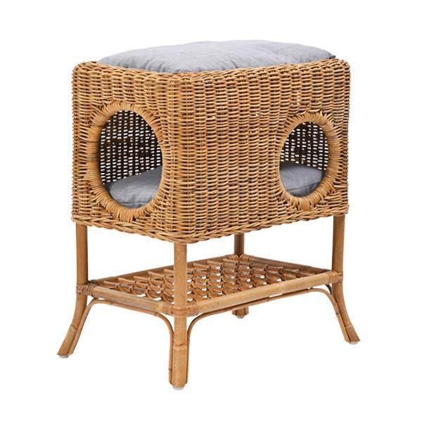 サンフラワーラタン ラタン ペットハウス GK137MER