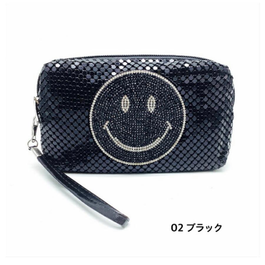 スマイル ニコちゃん スマイリー キラキラ ワッペン ポーチ プレゼント 人気 新作 大人可愛い タバコケース 化粧直し 化粧ポーチ パーティー 3erk Noble 通販 Yahoo ショッピング