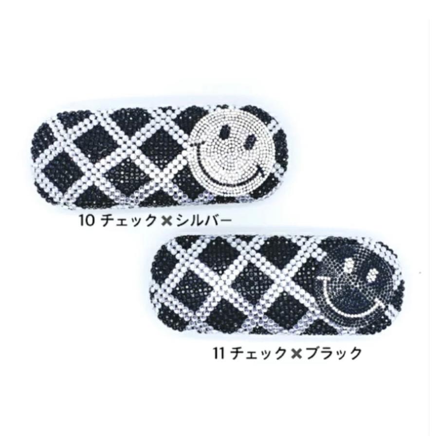 キラキラ スマイルニコちゃん メガネケース 新作 人気 ハンドメイド  