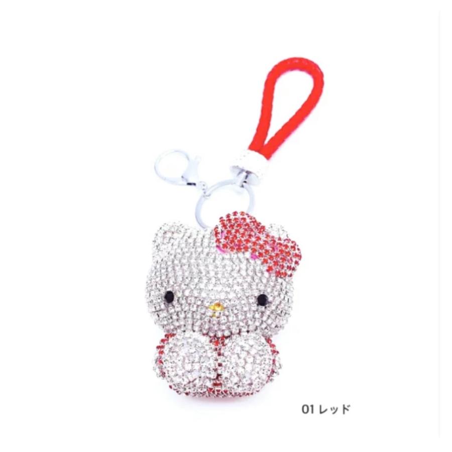 送料無料＞ ハローキティバッグチャーム ハローキティキーホルダー
