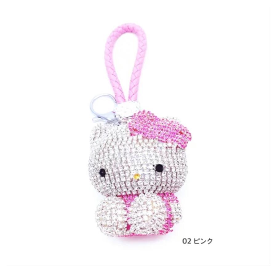 送料無料＞ ハローキティバッグチャーム ハローキティキーホルダー