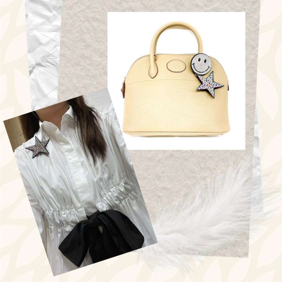 スマイルニコちゃんブローチ ブランド ピン おしゃれ 花 スワロフスキー パール 布 フォーマル 新作 雑貨 スマイルニコちゃん 雑貨 Noble40 Noble 通販 Yahoo ショッピング