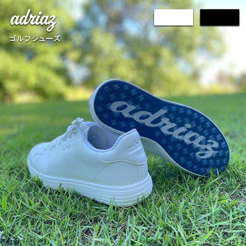 AdriaZ ゴルフシューズ スパイクレス メンズ カジュアル シューズ