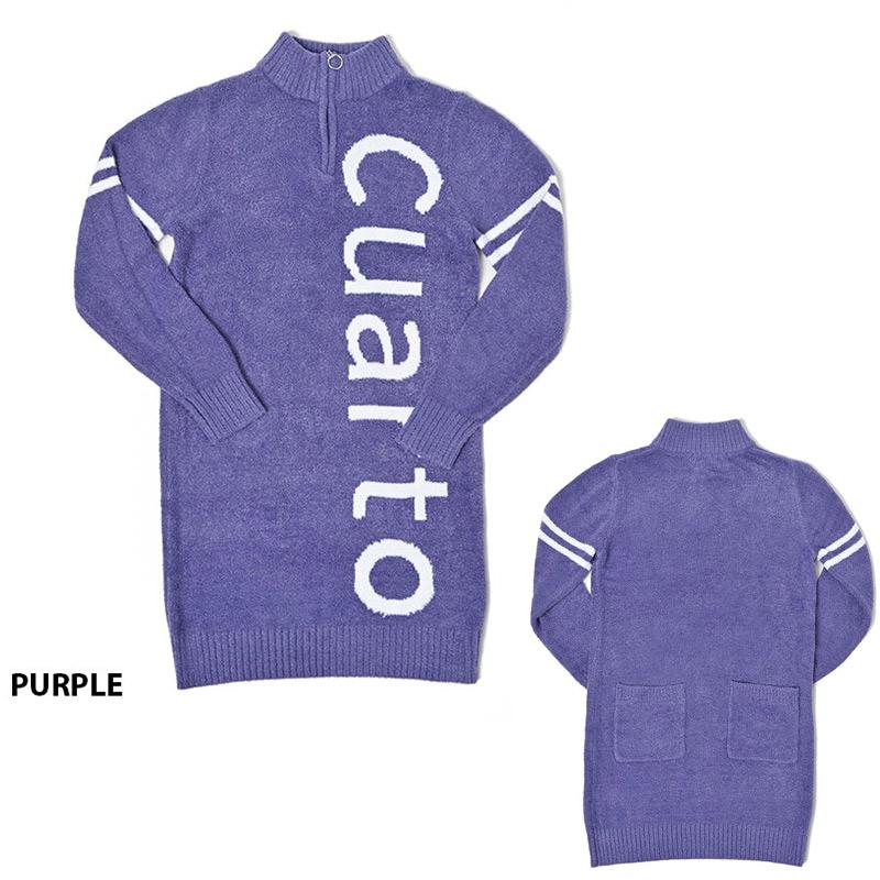 Cuarto UNITED（クアルトユナイテッド） ゴルフ ニットワンピース