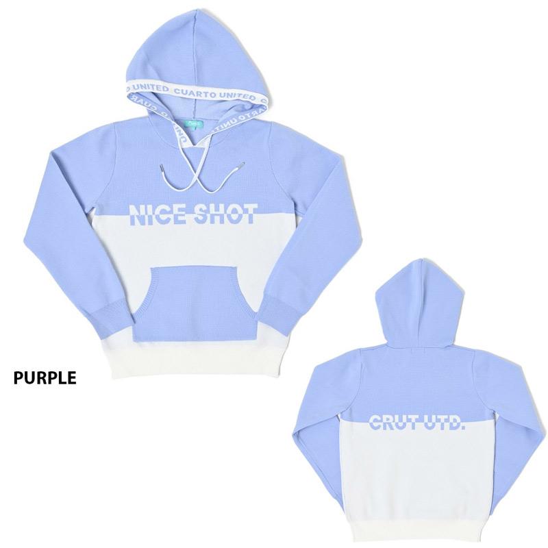 Cuarto UNITED（クアルトユナイテッド） ゴルフウエア ポリ プルニット