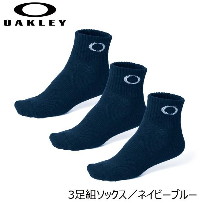 オークリー 靴下 3足セット 送料無料 ベーシック ソックス 土踏まずサポート メッシュ OAKLEY 93238JP　メーカー取り寄せ　アーチサポート｜noblegolf｜06