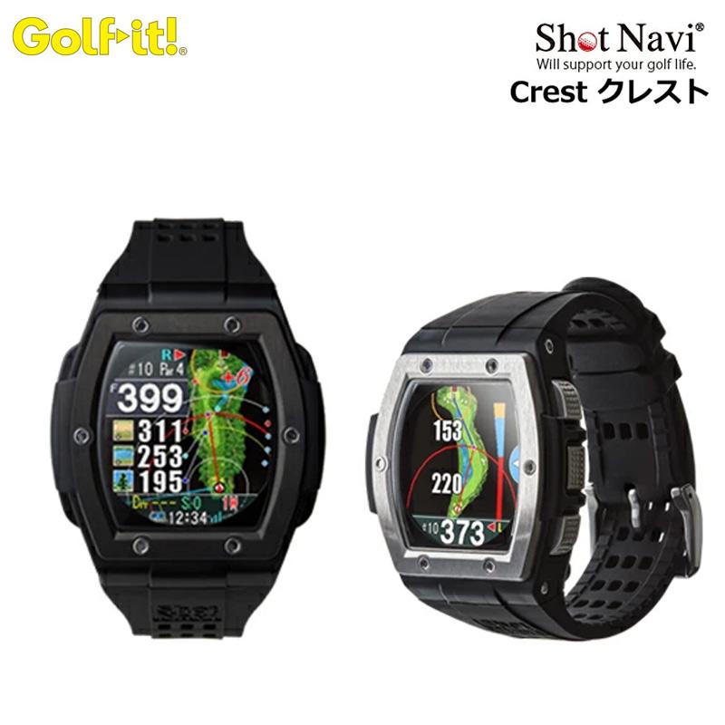 ショットナビ クレスト Shot Navi Crest G-628 腕時計型 GPSゴルフナビ