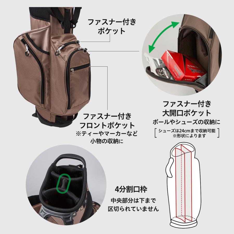 MAXCAT（マックスキャット） キャディバッグ ゴルフバッグ「MAXCAT