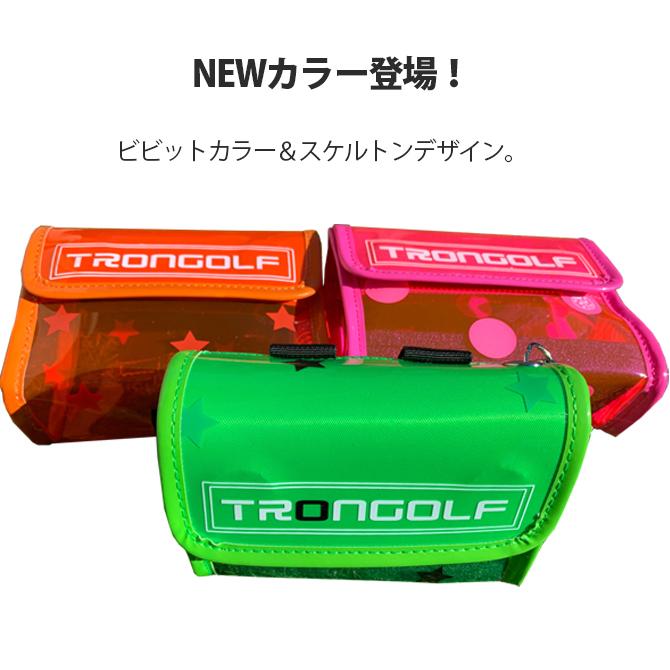 ゴルフ ポーチ TRON GOLF 距離計ケース ボールケース 小物入れ ゴルフ