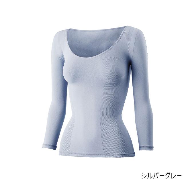 イオンスポーツ 女性専用ゼロフィット ZEROFIT　ゼロフィット400 ゴルフ アンダーウェア Uネック 抗菌防臭 ポリジンだから臭わない  着圧 expoint01 | ZEROFIT | 08