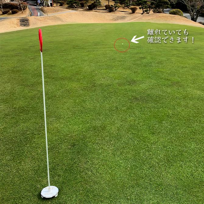 ZEROFIT ゴルフ マーカー 30メートル以上離れても見える ゼロフィット