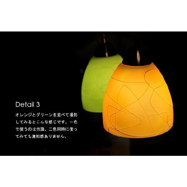 ペンダントライト jdkc003orange（照明 照明器具 間接照明 LED 天井照明 おしゃれ デザイン インテリア シーリング ペンダント モダン 北欧 ダイニング 寝室）｜noblespark｜06