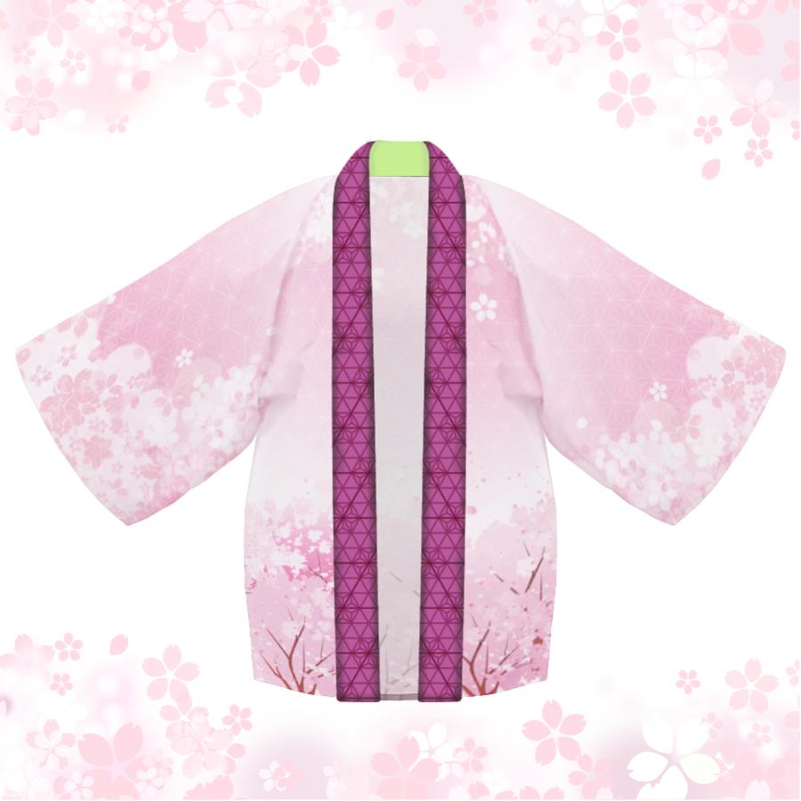 デザイン」法被／さくら／ 和柄 ユニセックス 大人 はっぴ 羽織 : 幟法