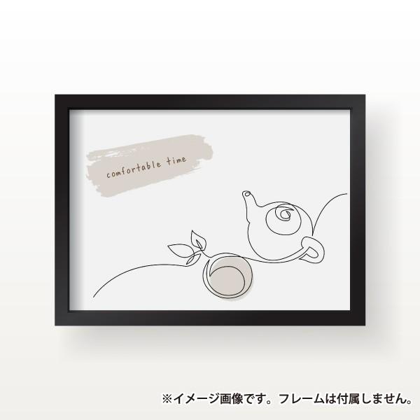 ポスター インテリア A3サイズ カフェ Cafe イラスト モノクロ おしゃれ 玄関 雑貨 一人暮らし おしゃれな北欧風 インテリアアートポスター Food 05 A3 備品販促二郎 通販 Yahoo ショッピング