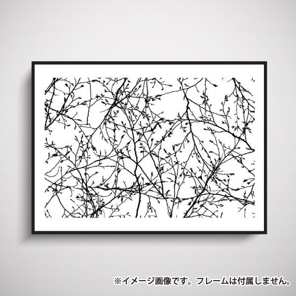 ポスター インテリア B2サイズ 枝 モノクロ モダン 蕾 シンプル おしゃれ 玄関 雑貨 一人暮らし 大きい おしゃれな北欧風 Plant 14 B2 備品販促二郎 通販 Yahoo ショッピング