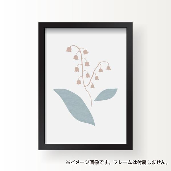 スズラン すずらん イラスト インテリア アート ポスター おしゃれ 玄関 雑貨 一人暮らし 北欧 韓国 大きい A1 A3 B2 Plant 37 A3 備品販促二郎 通販 Yahoo ショッピング