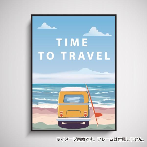 ポスター インテリア サイズ サーフィン 南国 西海岸 ハワイ イラスト 絵画風 一人暮らし 大きい おしゃれなインテリアアートポスター Scenery 02 備品販促二郎 通販 Yahoo ショッピング