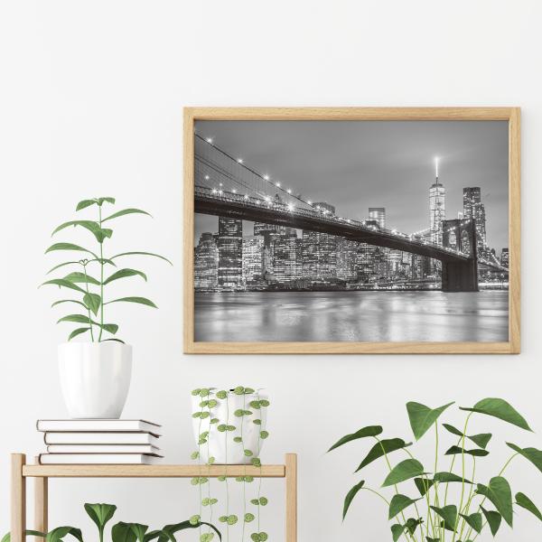 都市の夜景 抽象アート写真 A3サイズ 都市の夜景 抽象アート写真 A3