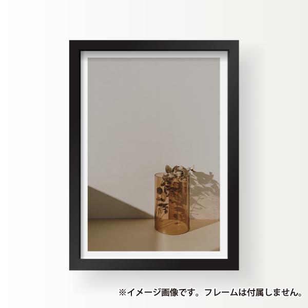 透明な花瓶と葉っぱ 写真 フォト インテリア アート ポスター おしゃれ 玄関 雑貨 一人暮らし 北欧 韓国 大きい A1 A3 B2 Scenery A3 備品販促二郎 通販 Yahoo ショッピング