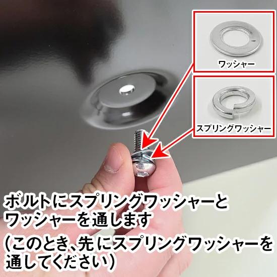 のぼり屋工房 のぼり旗用ポール台 鉄板ポール台 45cm角 （黒） ［No