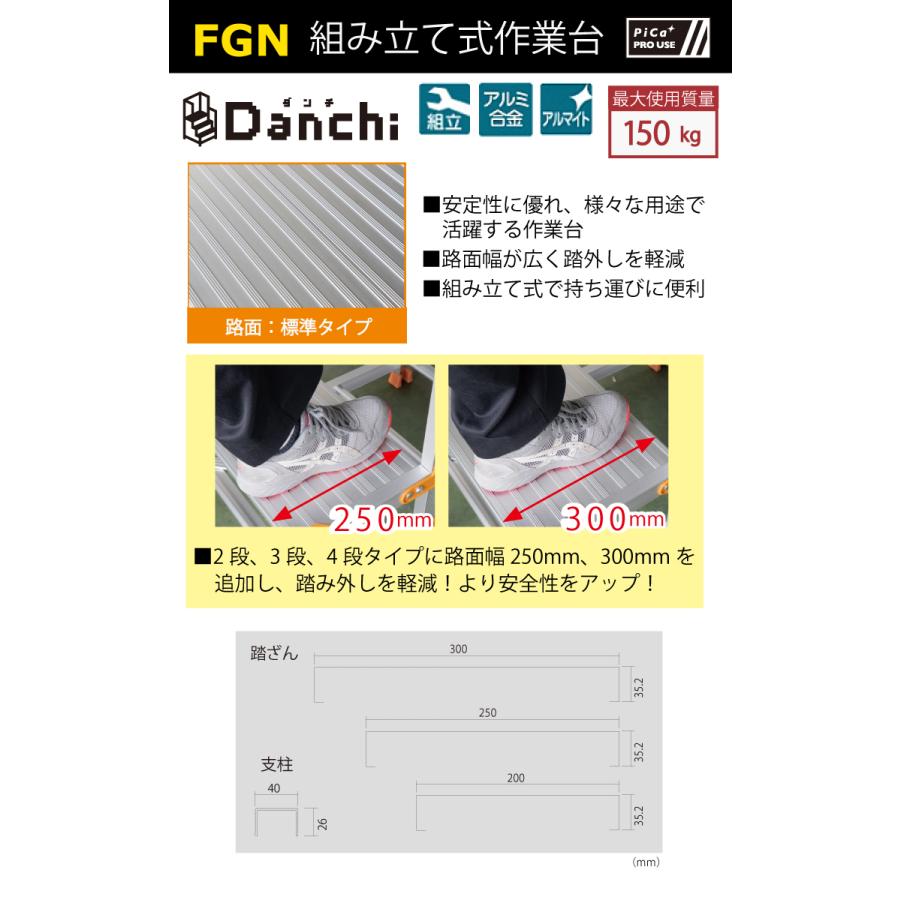 ピカコーポレイション ピカ/Pica 作業台(Danchiシリーズ) FGN ピカコーポレイション ピカ/Pica 作業台(Danchiシリーズ) FGN