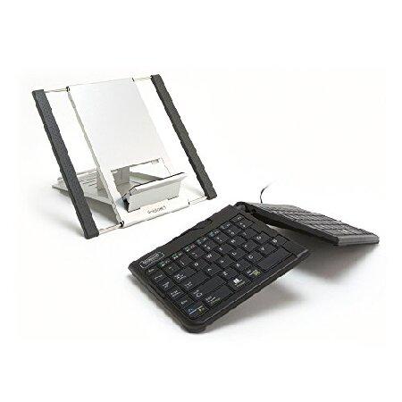 Goldtouch GTLS-0099W Go!2 Bluetooth Wireless Mobile Keyboard and Laptop Stand Bundle｜nobuimport｜02