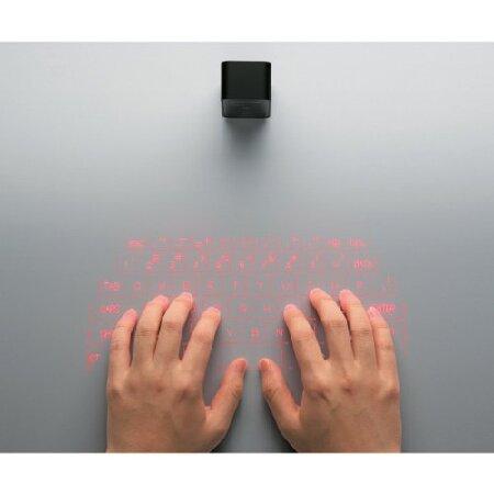 ELECOM 投映型Bluetoothプロジェクションキーボード iPhone/iPad/iPod touch対応 ブラック TK-PBL042BK