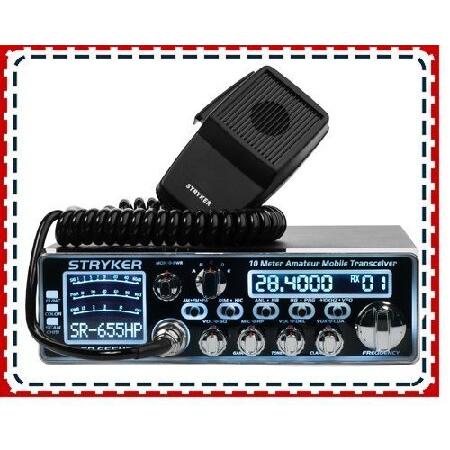 Stryker　SR-655　10　Amateur　Radio,　Meter　black