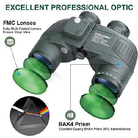 【24時間以内発送】 USCAMEL レンジファインダーコンパス付き10x50防水高倍率双眼鏡 - 適用 バードウォッチング コンサート狩猟 【V2231122419】(12650円)