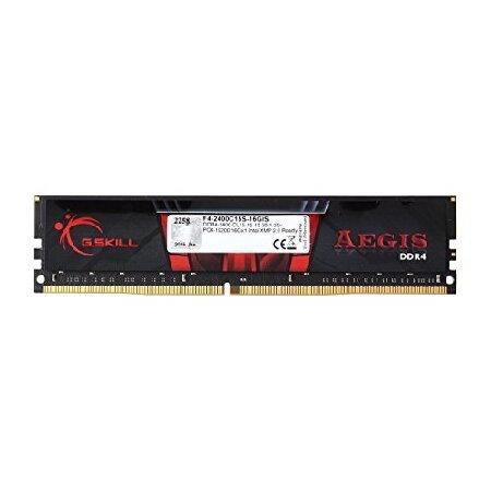 販売買取 G.Skill Aegis 16GB 288ピン DDR4 SDRAM DDR4 2400 (PC4 19200) インテルメモリモデル F4-2400C15S-16GIS