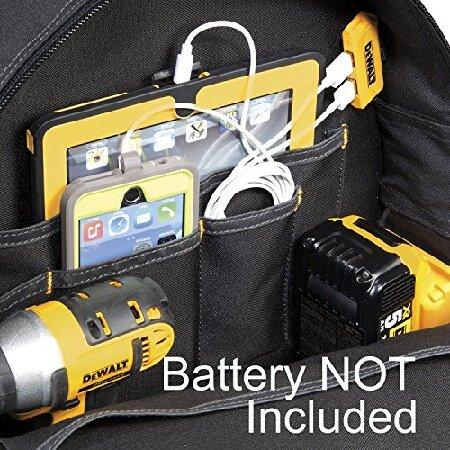 買い大阪 DeWalt DGC533 USB Charging Tool Backpack， 33 Pocket(Battery not included)