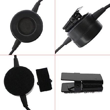 KENMAX Tactical Headset with Wateroof PTT for 1 Pin Motorola Cobra Two Way Radio(Circle Shape PTT)｜nobuimport｜04