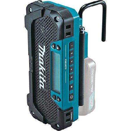 Makita RM02 12V max CXT(R) Lithium-Ion Cordless Compact Job Site Radio, Tool Only｜nobuimport｜03