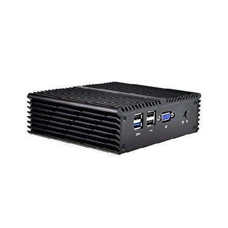 Qotom Q190G4N-S08 Mini PC J1900 Quad core 2.0 GHz, 4* Intel Gigabit NIC, 2GB RAM 32GB SSD, Fanless Mini PC Support OPNsense｜nobuimport｜03