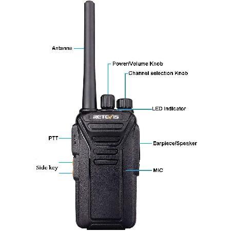 Retevis　RT27　Walkie　Way　Range　for　Radio　Operation　Clear　Voice　Adults　Radios　Way　Easy　Hiki　for　Gift,Long　Talkies　Rechargeable,VOX　Durable,Two　Outdoor