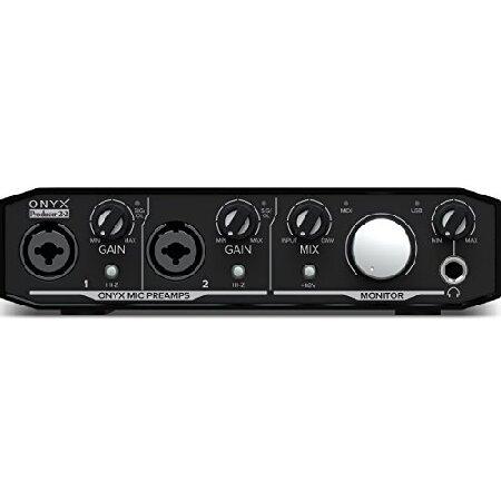 Mackie Onyx Producer 2-2 2-in-2-out USB 2.0 Audio Interface with 1 Year EverythingMusic Extended 　 Free 