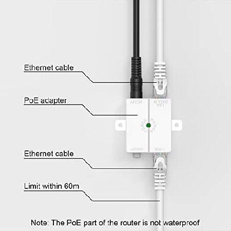 超安い  WAVLINK WiFi Router Extender，AC600 Home Router Outdoor WiFi Access Point High Power Dual Band 2.4+5G 600Mbps Wireless Router/AP/Wi-Fi Range Extender 3