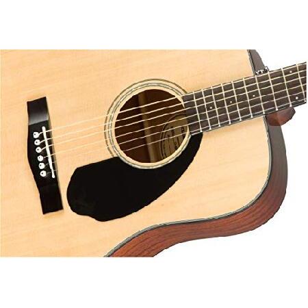 セットアップ Fender アコースティックギター CD-60S， Natural ソフトケース付属 ドレッドノート