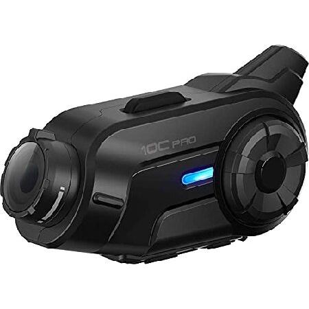 Sena 10C Pro Motorcycle Bluetooth Headset Camera and Communication System, Black (10C-PRO-01)｜nobuimport｜02