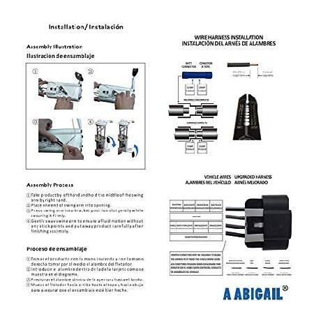 クーポン割引 燃料ポンプ E7115MN Jeep TJ ＆ Jeep Wrangler 1997 1998 1999 2000 2001 2002 2.5L 4.0L (19ガロンタンクのみ)