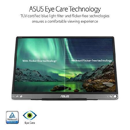 ASUS (エイスース) ZenScreen MB16ACE 15.6インチ 外付けスクリーン ノートパソコン用 ポータブル USB Type-C モニター フルHD (1920 x 1080) IPS アイケア Lite｜nobuimport｜05